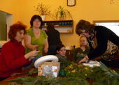 Vánoční tvoření 2010 - vazba