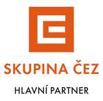 Logo Skupina ČEZ hlavní partner