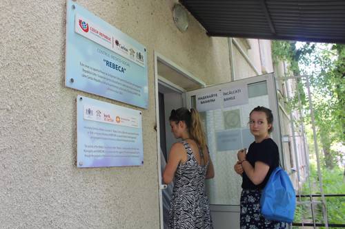KRES UP studenti navstivili centrum Rebeca v balti