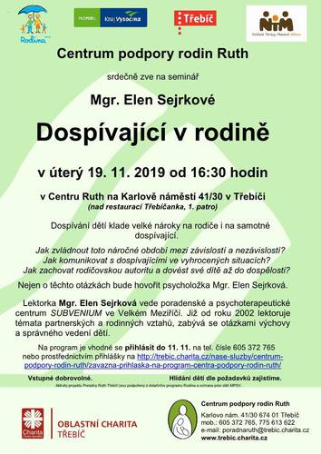 Dospívající v rodině plakát_barevný
