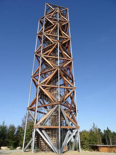 Rozhledna na Pekelném kopci u Třebíče