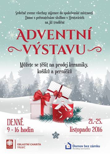 Adventní výstava v DPS v Hrotovicích