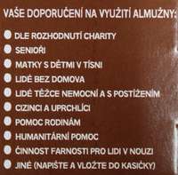 Doporučení na schránce PA
