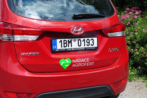 Nákup automobilu podpořila Nadace Agrofert