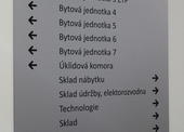 Orientační cedule 2. NP