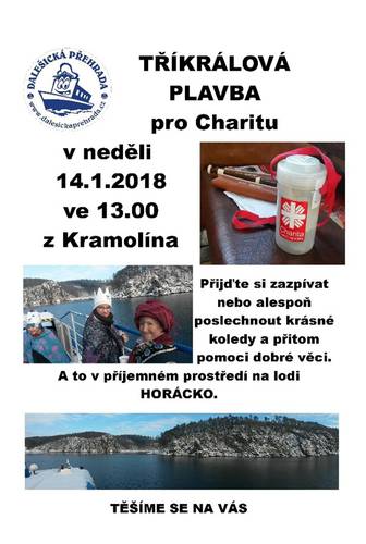 Tříkrálová plavba pro Charitu 2018