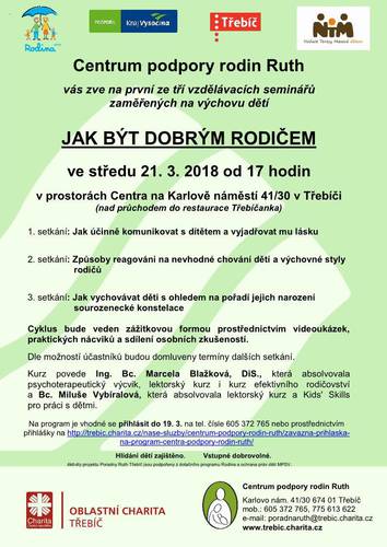 Jak být dobrým rodičem plakát