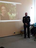 Přednáška policie v Paprsku