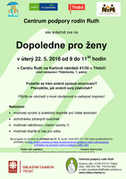 Dopoledne pro ženy - plakátek