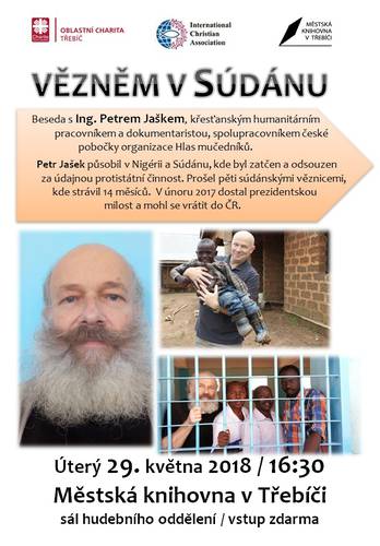 Plakátek Vězněm v Súdánu
