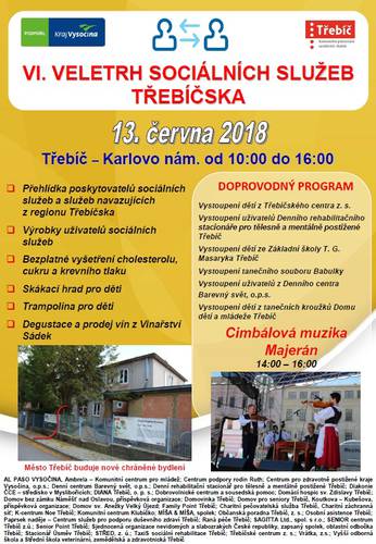 Veletrh sociálních služeb 13.6.2018- plakát