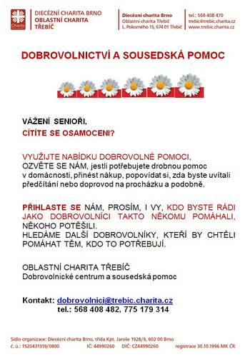 Výzva dobrovolnického centra 