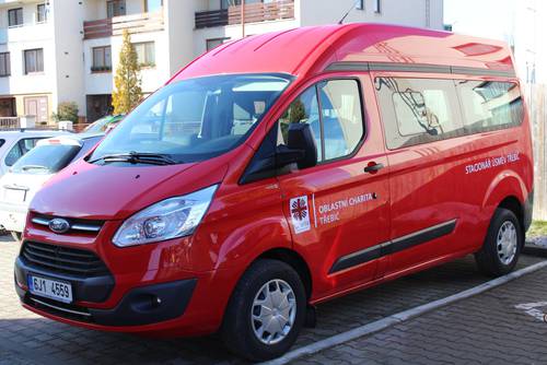 Foto auta loni pořízeného do stacionáře Úsměv