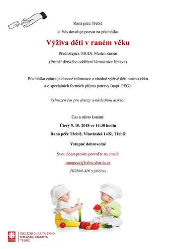 Výživa dětí raného věku - přednáška