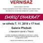 II. vernisáž výstavy Daruj dvakrát II. vernisáž výstavy Daruj dvakrát