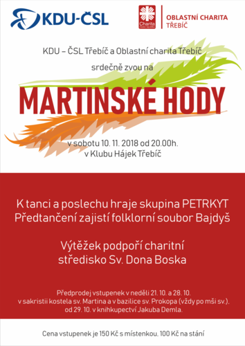 plakát Martinské hody