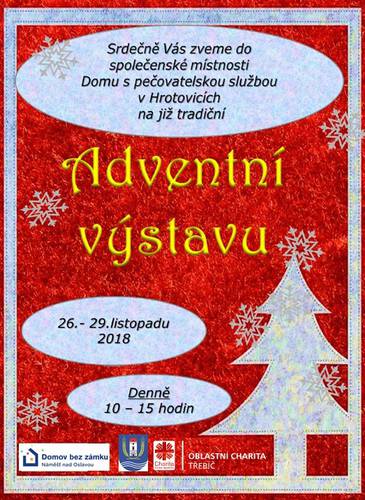 Adventní výstava - plakátek