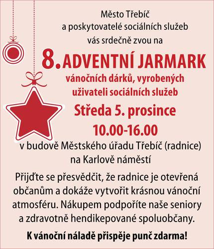 5.12. 2018 Adventní jarmark
