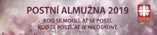 Postní almužna 2019