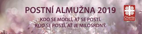 Postní almužna 2019