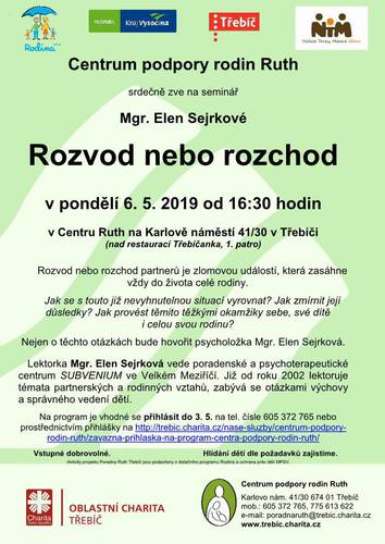 Rozvod nebo rozchod - plakát