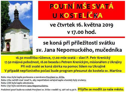 P. Krenický u Kostelíčka 16. 5. 2019