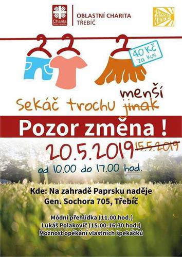 Sekáč 20. 5. 2019