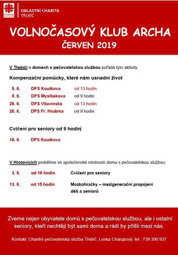 Archa v červnu