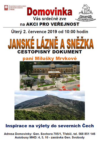 Domovinka-Janské Lázně, Sněžka 2. 7. 2019